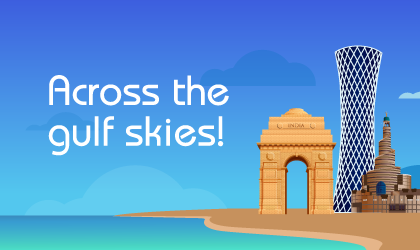 International Flights between India and Qatar